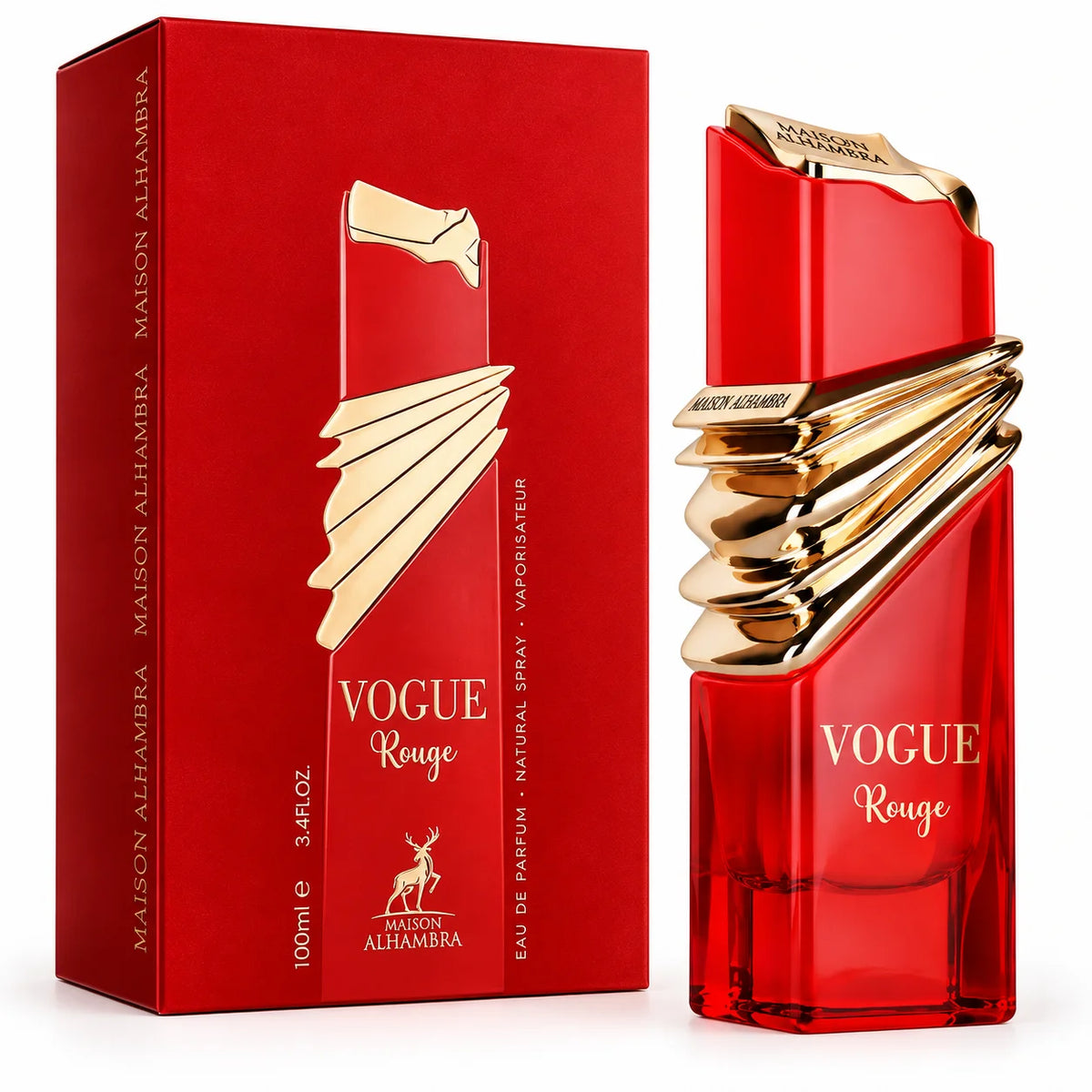 Vogue Rouge By maison Alhambra Eau De Parfum 100ml
