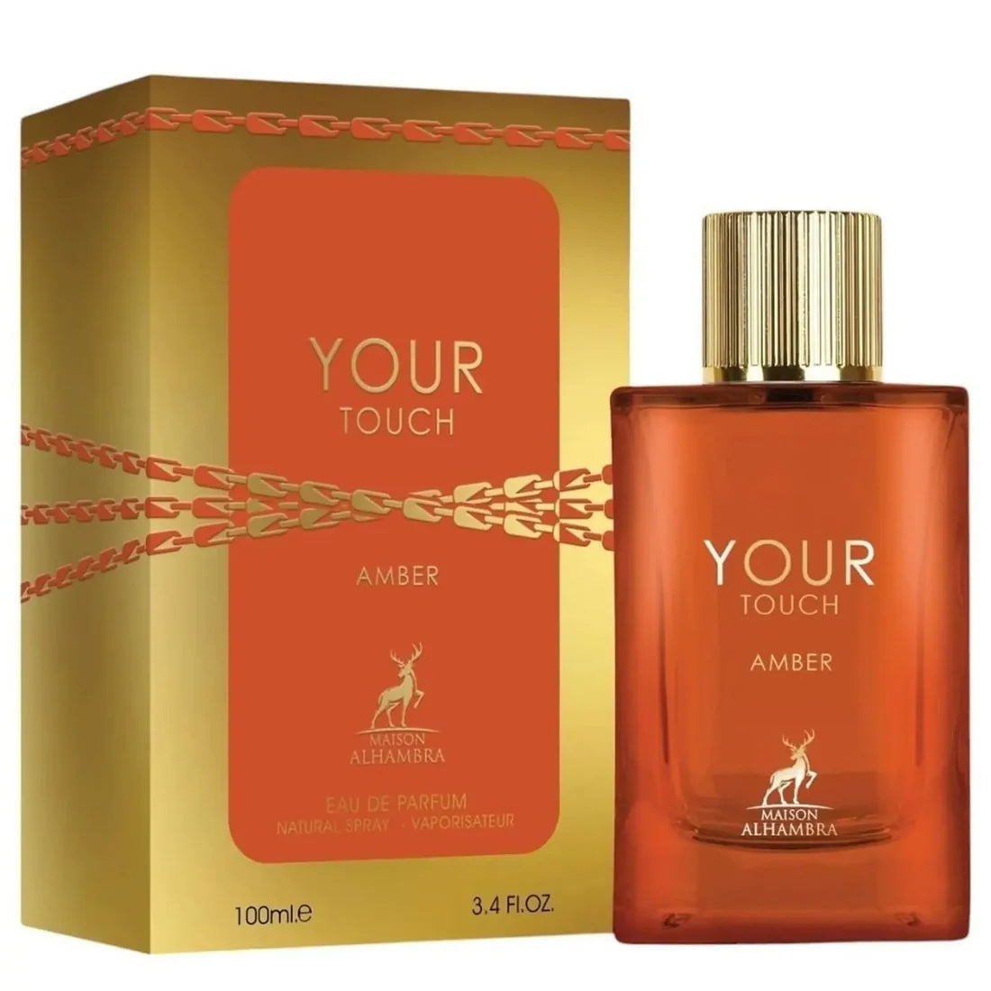 Your Touch Amber By Maison Alhambra Eau De Parfum 100ml