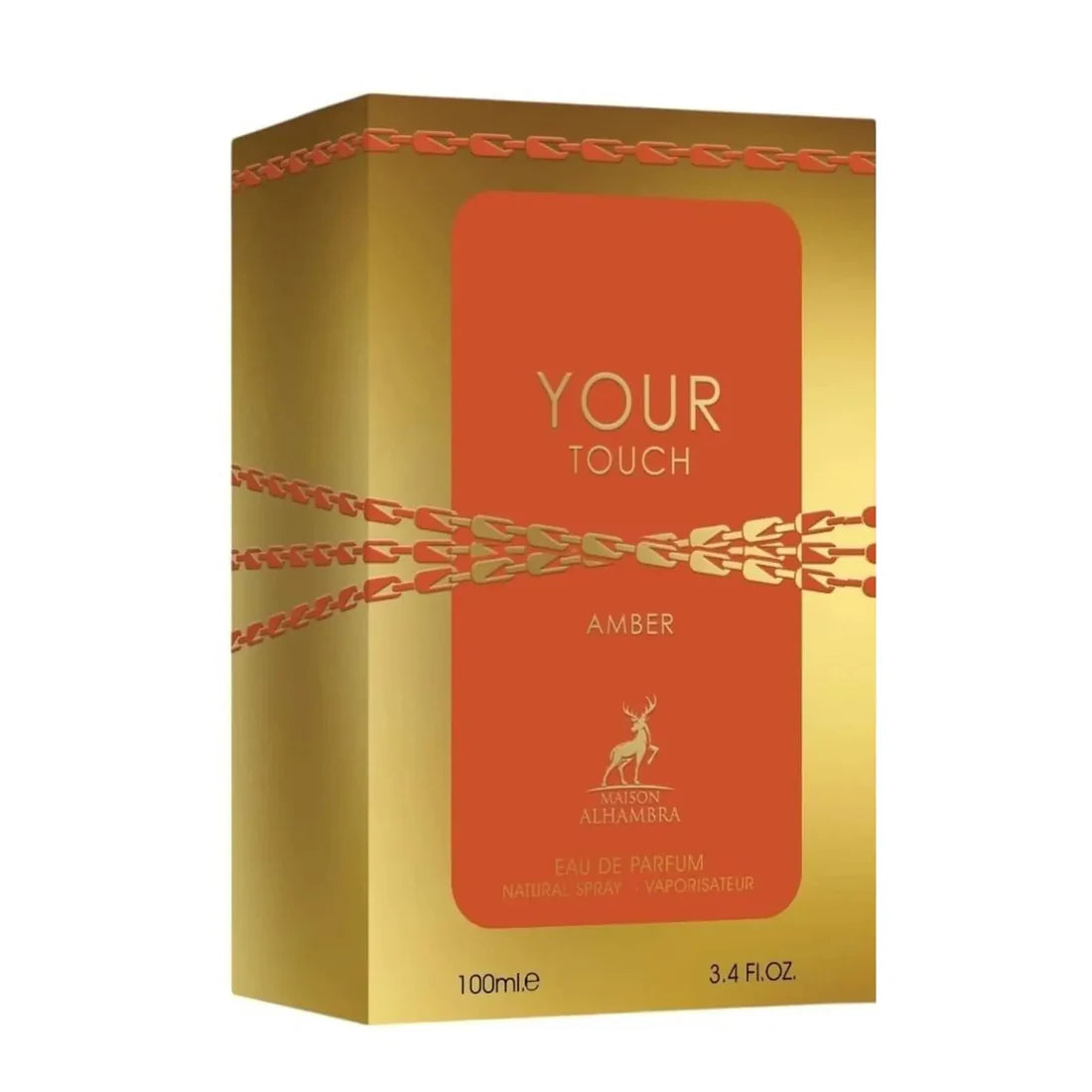Your Touch Amber By Maison Alhambra Eau De Parfum 100ml