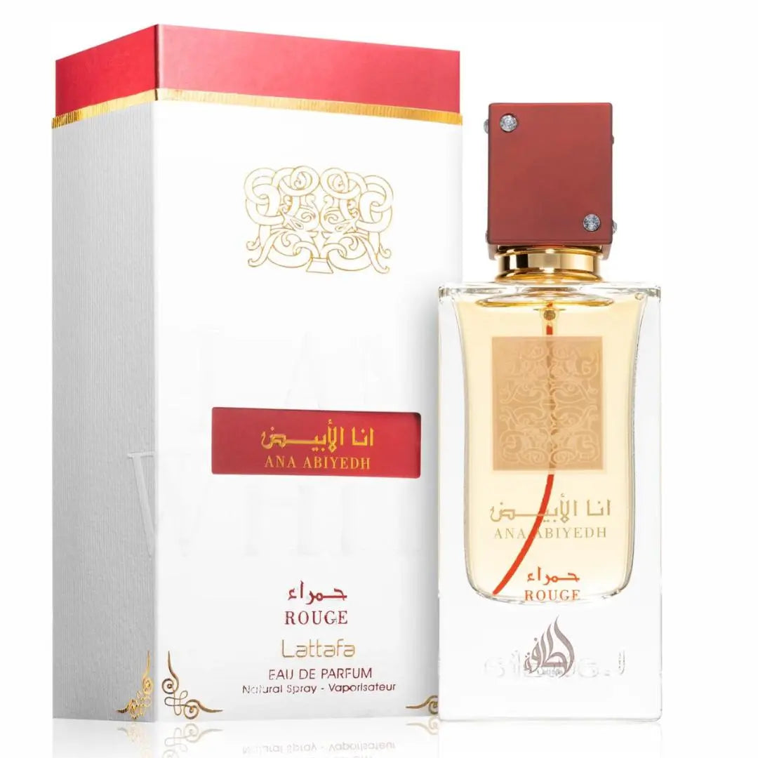 Ana Abiyedh Rouge By Lattafa Eau de Parfum 60ml