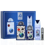 Art Of Universe Gift Set By Lattafa Eau De Parfum 100ml + 20ml + 200ml Deo