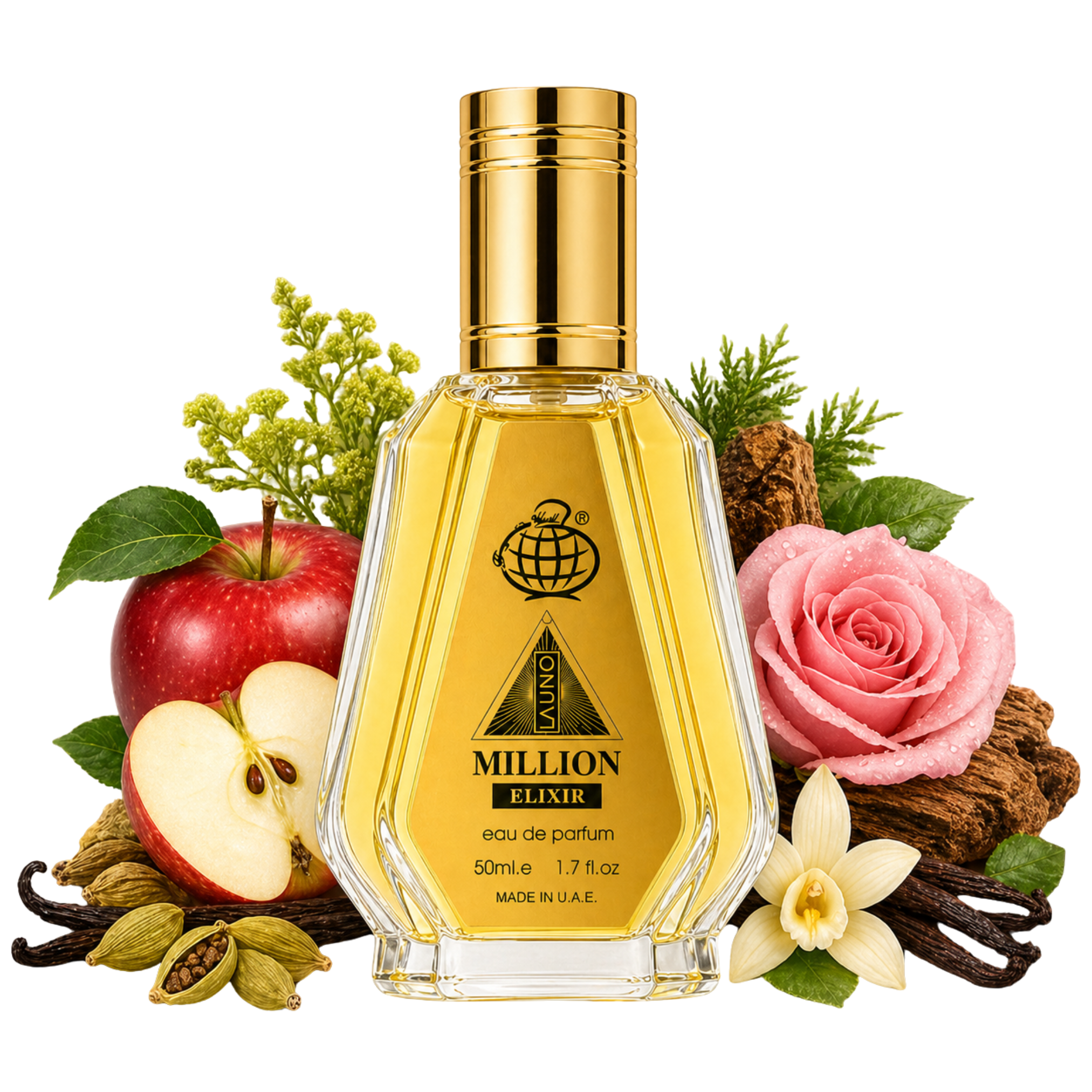 La Uno Million Elixir By Fragrance World Eau De Parfum 50ml