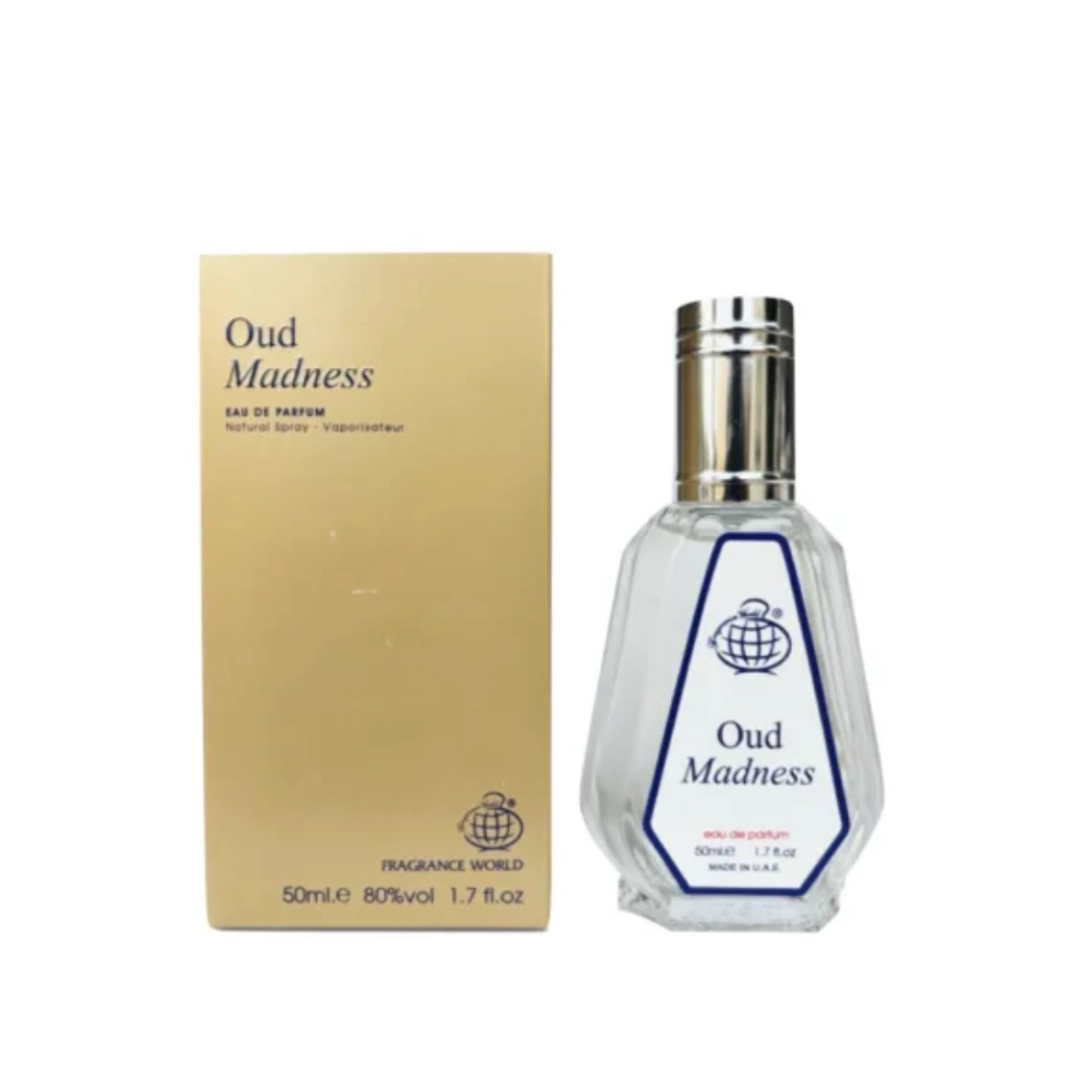 Oud Madness By Fragrance World Eau De Parfum 50ml